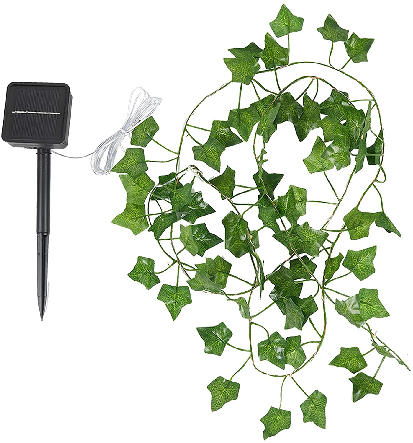 Wholesale Solar-Powered Maple Leaves Garland LED String Lights