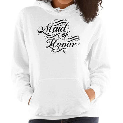 Womens Hoodie, Maid of Honor, Wedding Bridal Party